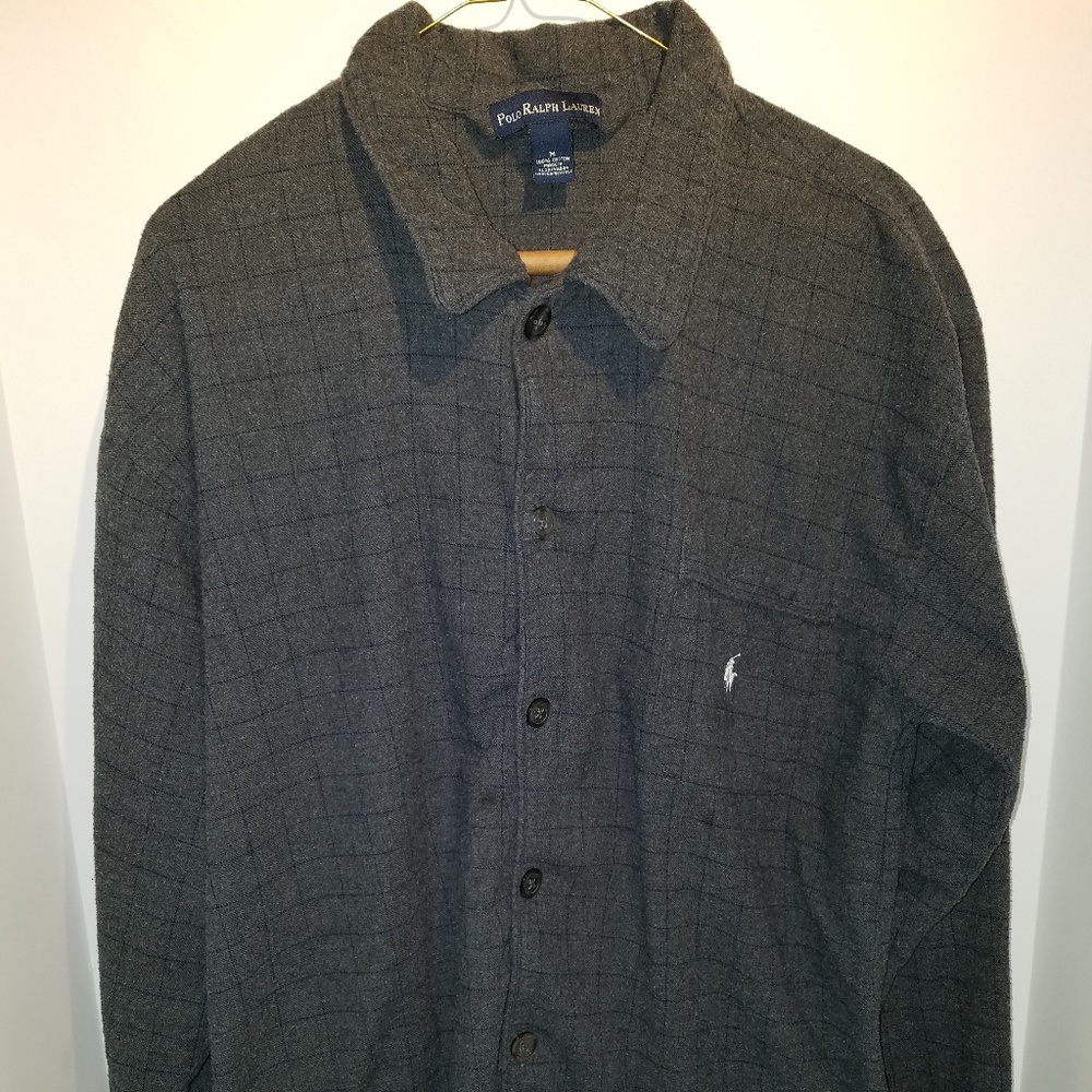 Polo Ralph Lauren Medium Size Gray Long Sleeve